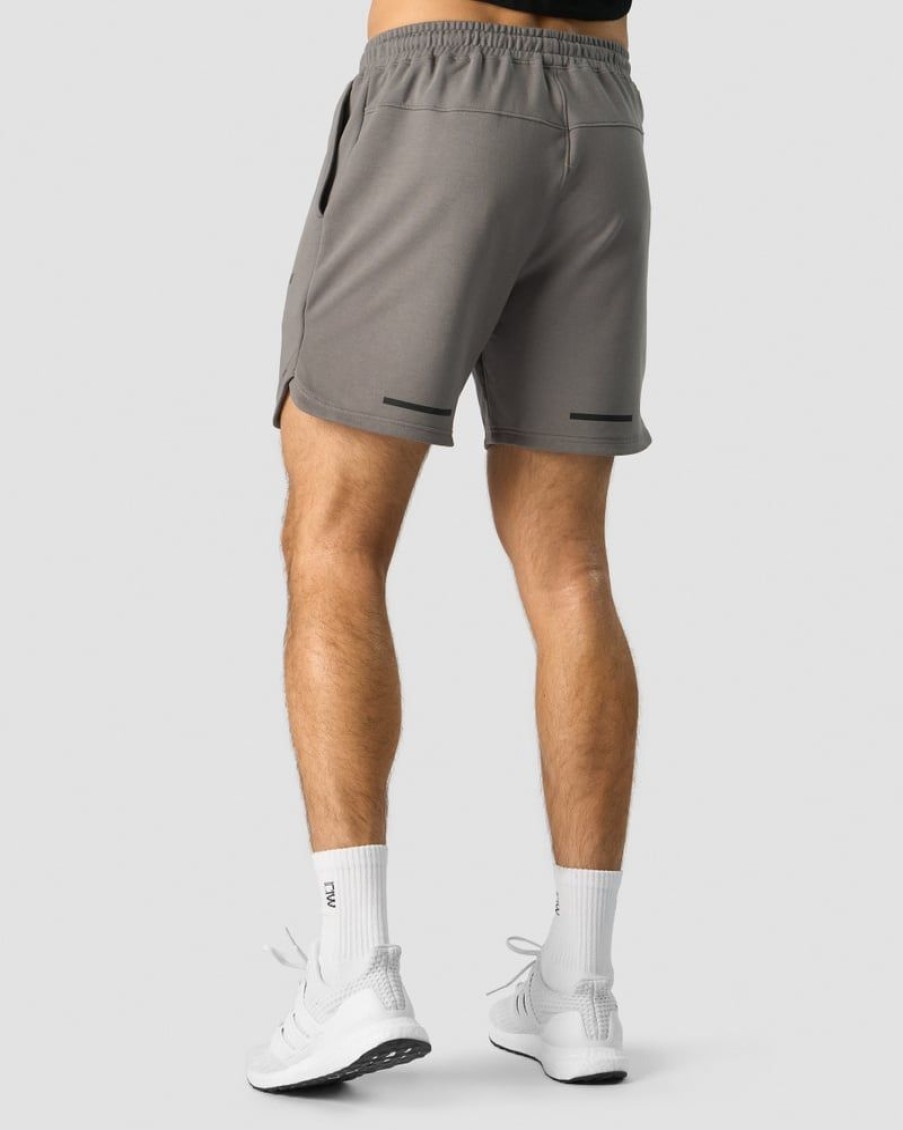 Miehet ICIW Shortsit | Stride Sweat Shorts Men Grey