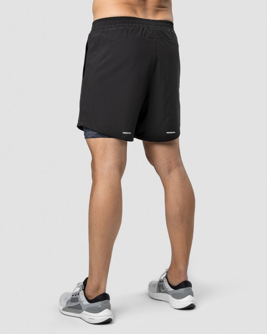 Miehet ICIW Shortsit | Mercury 2-In-1 Shorts Black Camo