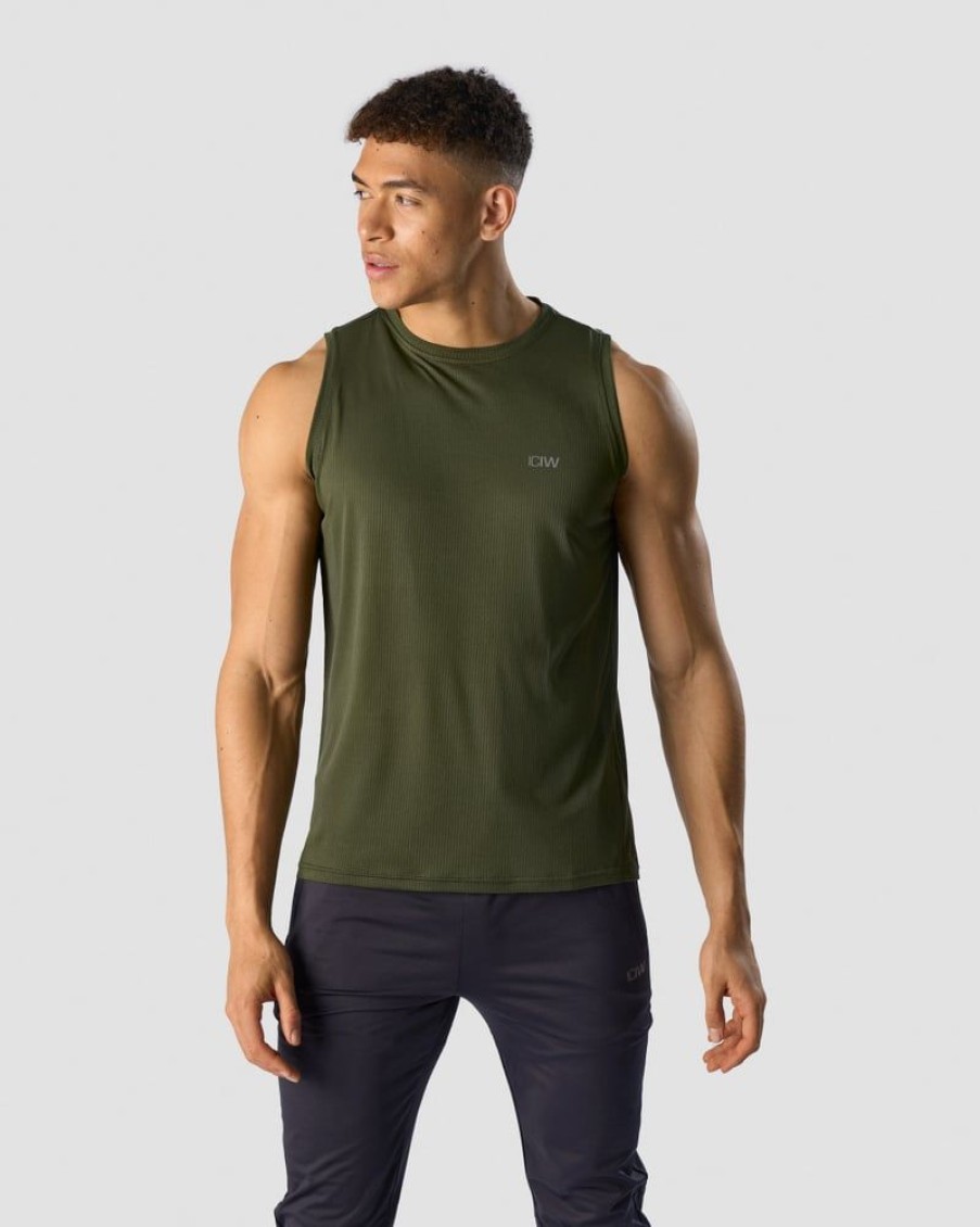 Miehet ICIW Topit | Ultimate Training Tank Men Green