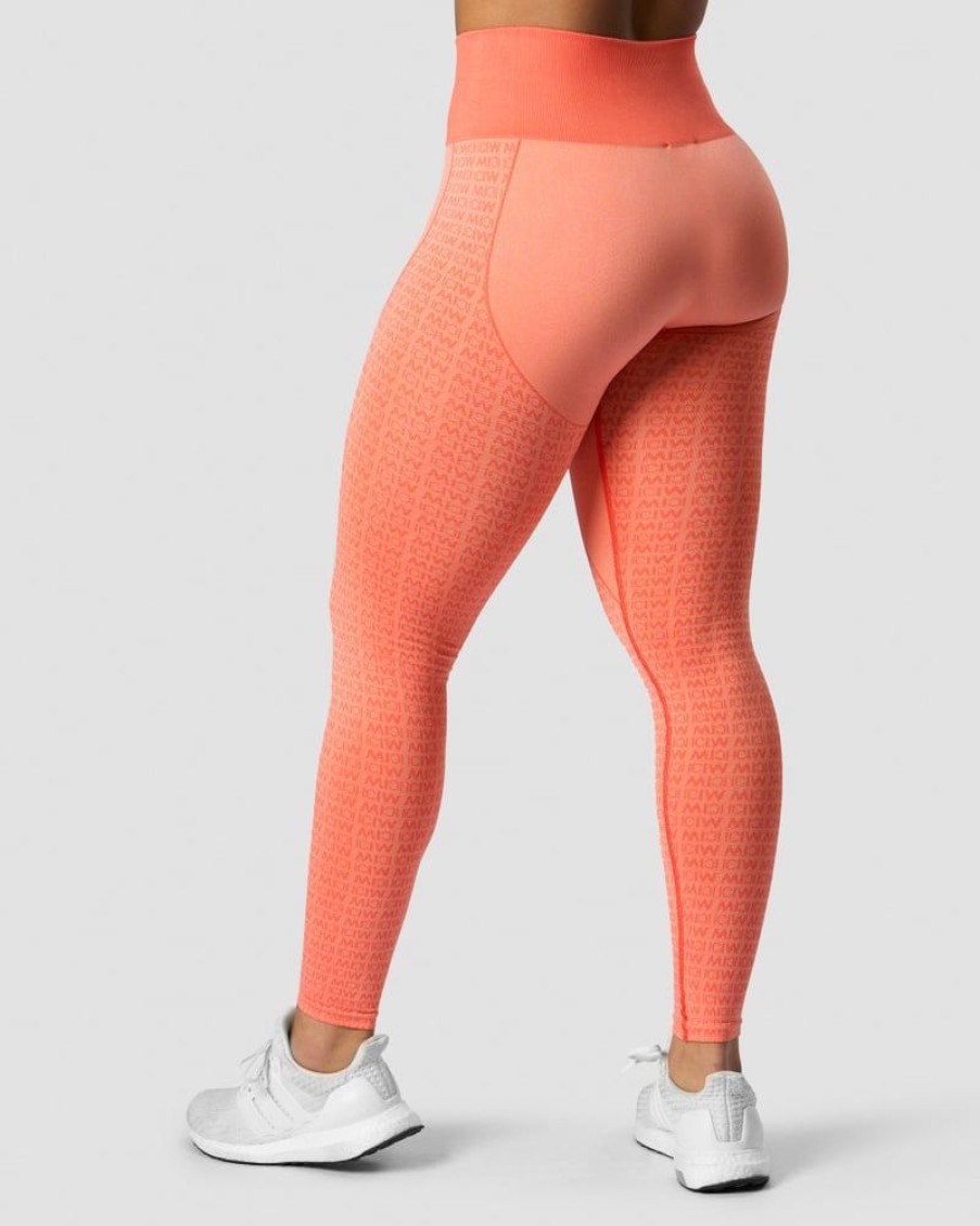 Naiset ICIW Trikoot & Leggingsit | Signature Seamless Tights Peach