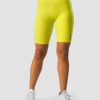 Naiset ICIW Shortsit | Charge Biker Shorts Wmn Acid Yellow