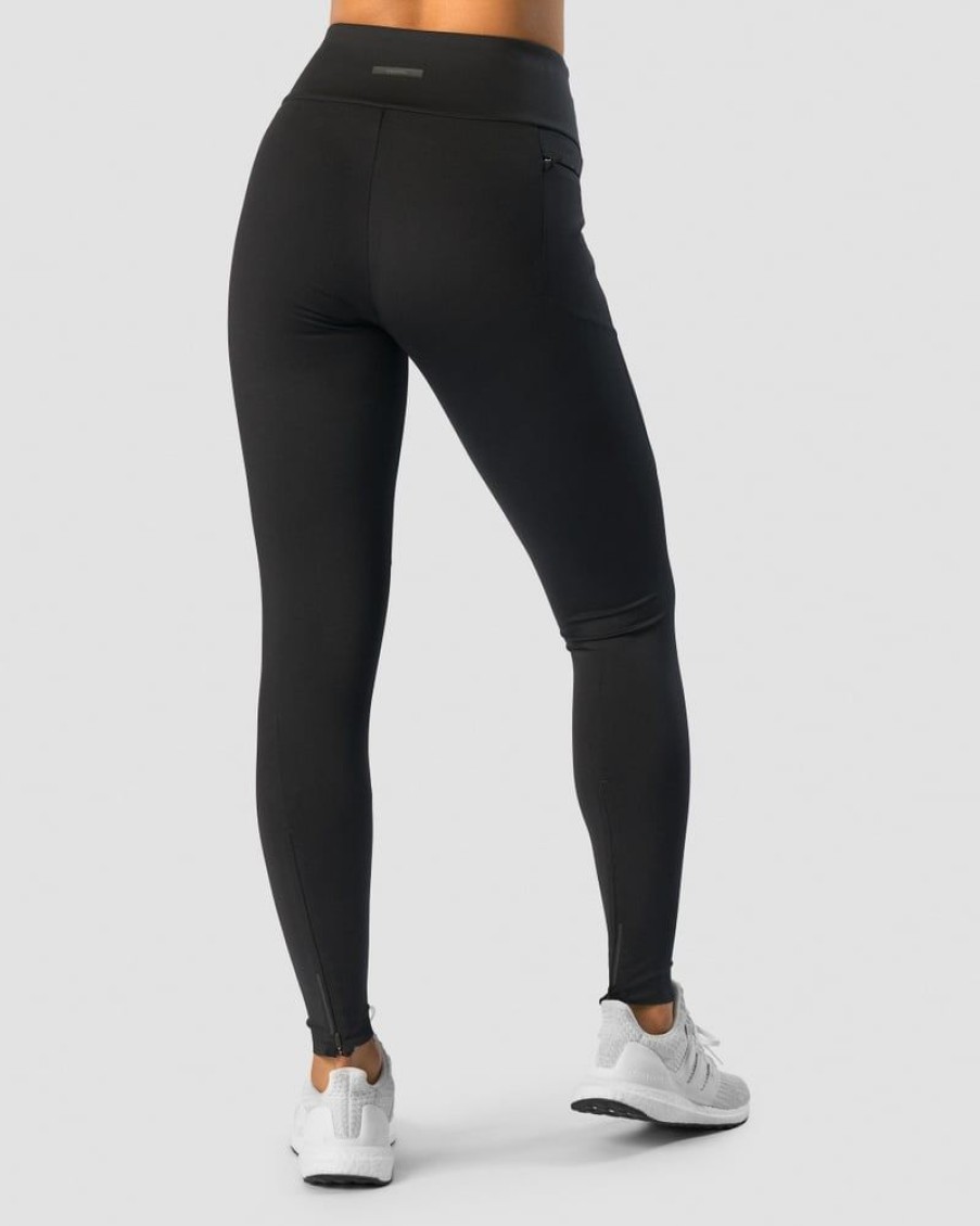 Naiset ICIW Trikoot & Leggingsit | Charge Pocket Tights Wmn Black