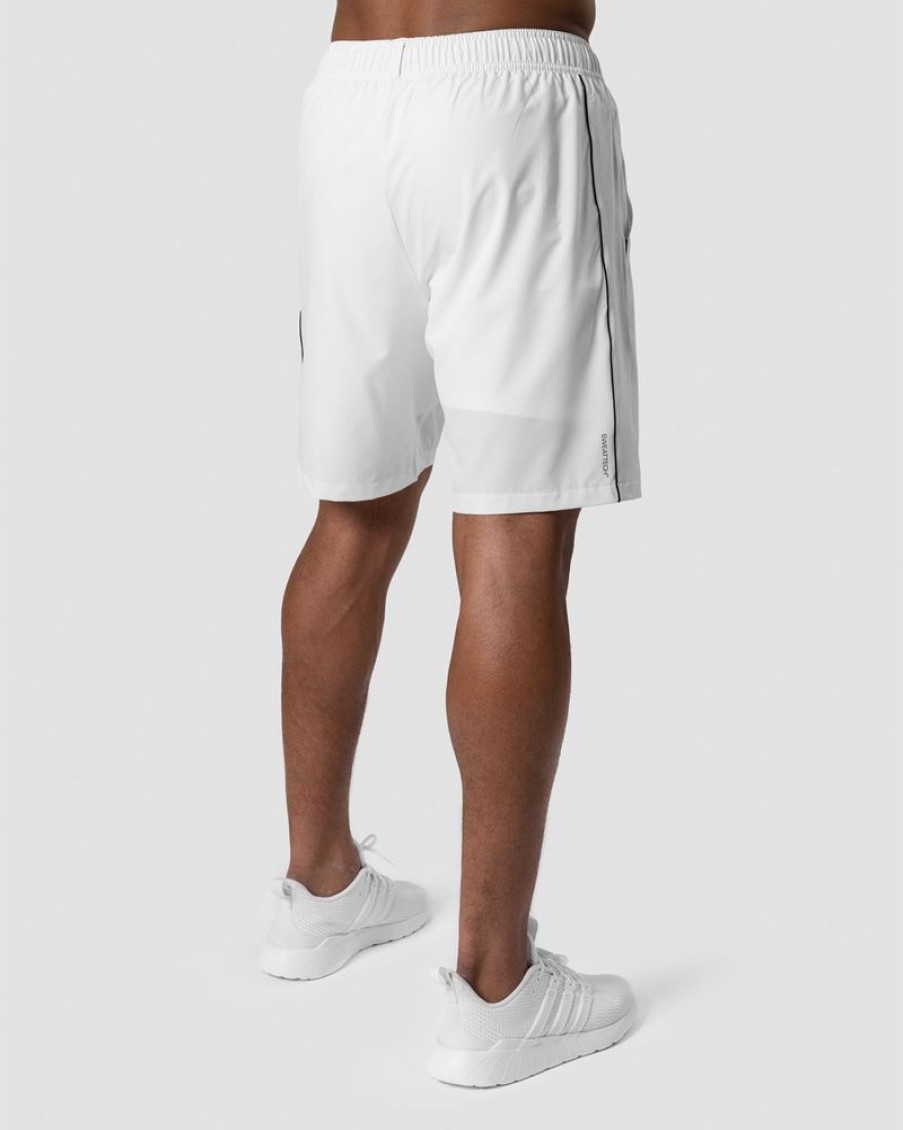 Miehet ICIW Shortsit | Training Stripe Shorts White Men