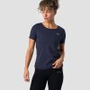 Naiset ICIW T-Paidat | Training T-Shirt Wmn Navy