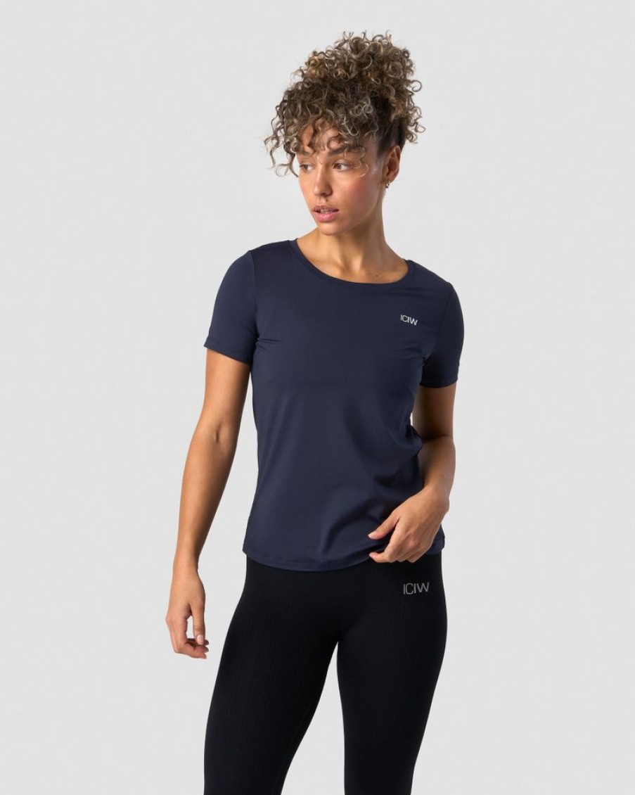 Naiset ICIW T-Paidat | Training T-Shirt Wmn Navy