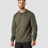 Miehet ICIW Pitkahihaiset Paidat | Everyday Crewneck Men Khaki Green