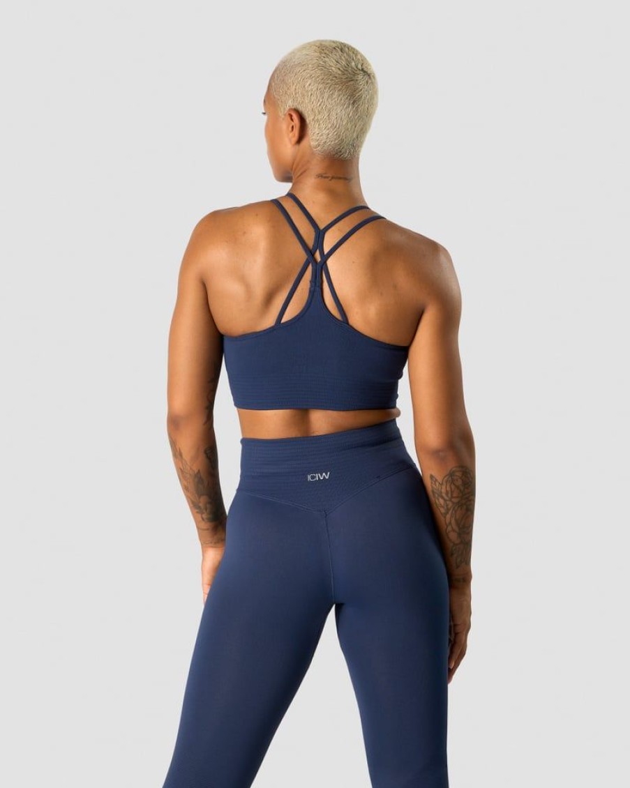 Naiset ICIW Urheiluliivit | Define Seamless Sports Bra Navy