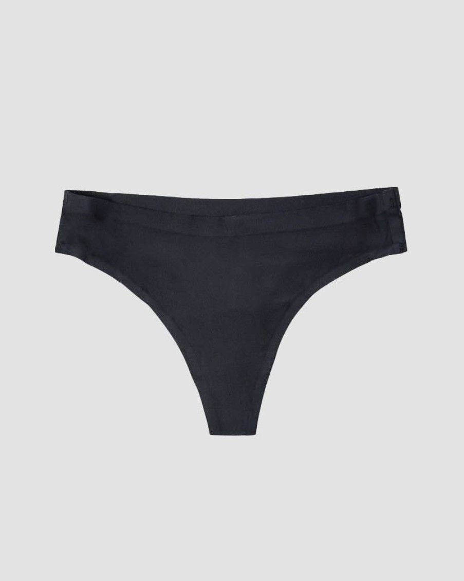 Naiset ICIW Alusvaatteet | Invisible Thong Black