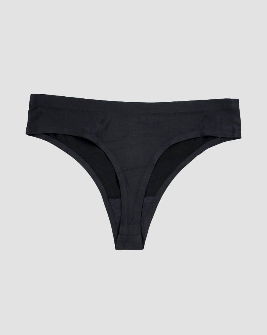 Naiset ICIW Alusvaatteet | Invisible Thong Black