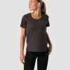 Naiset ICIW T-Paidat | Stride T-Shirt Wmn Charcoal