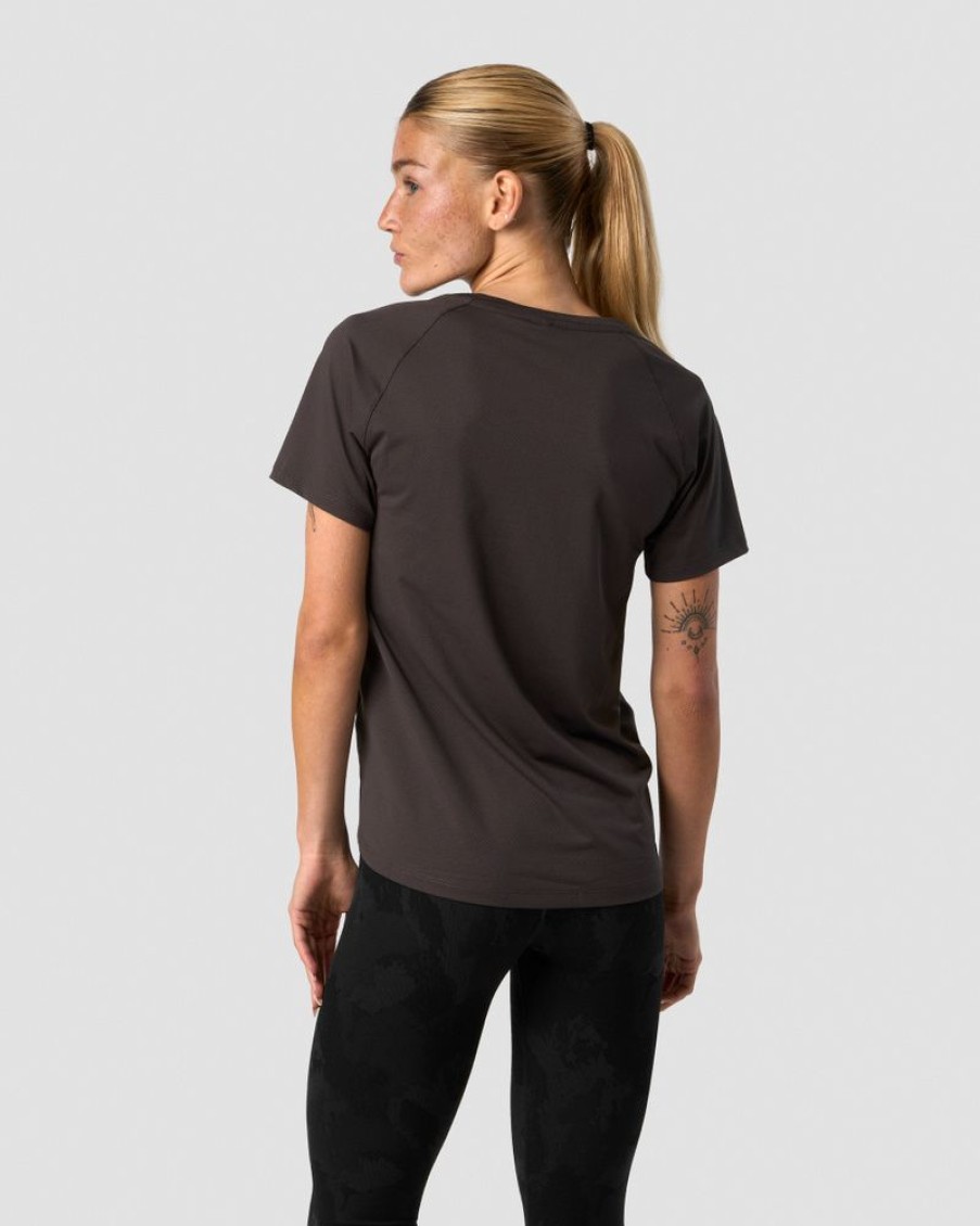 Naiset ICIW T-Paidat | Stride T-Shirt Wmn Charcoal