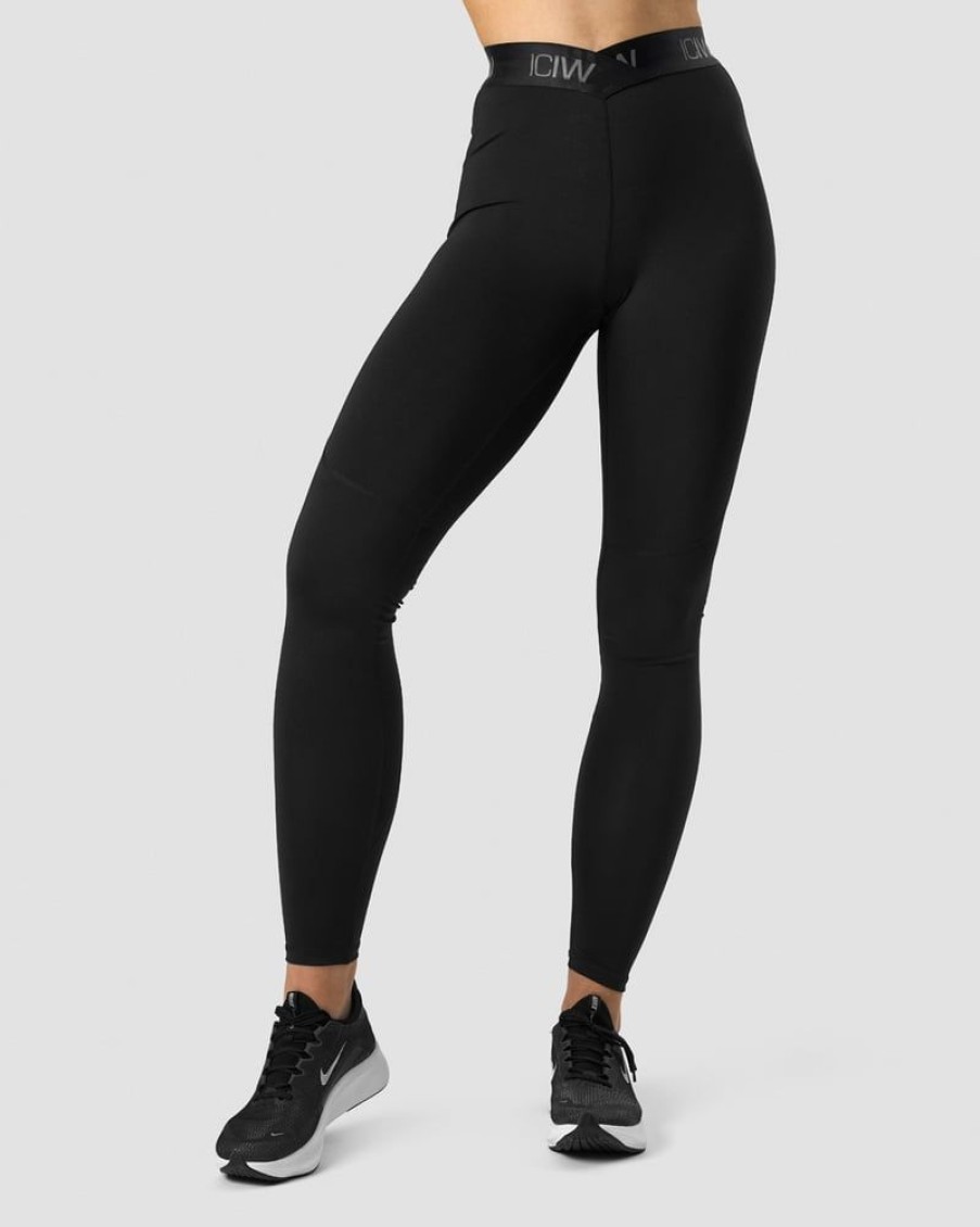 Naiset ICIW Trikoot & Leggingsit | Ultimate Training V-Shape Tights Black