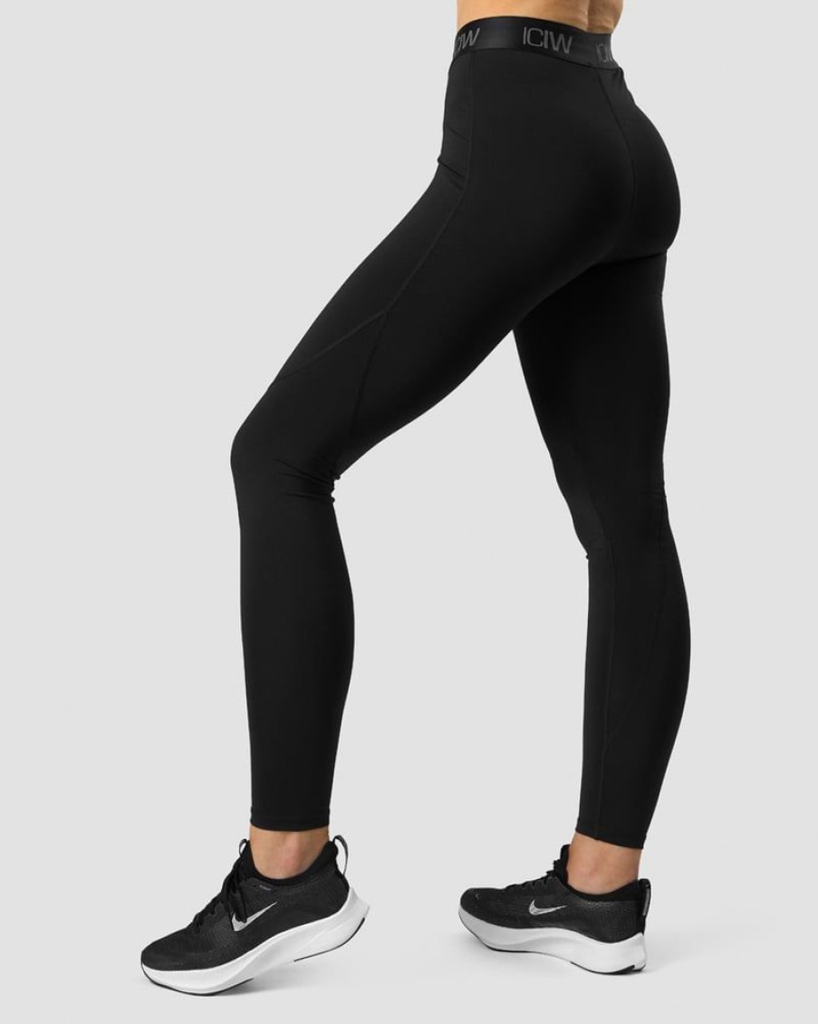 Naiset ICIW Trikoot & Leggingsit | Ultimate Training V-Shape Tights Black