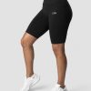 Naiset ICIW Seamless | Ribbed Define Seamless Biker Shorts Black Wmn