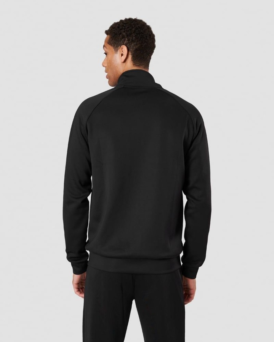 Miehet ICIW Pitkahihaiset Paidat | Workout Track Jacket Black Men