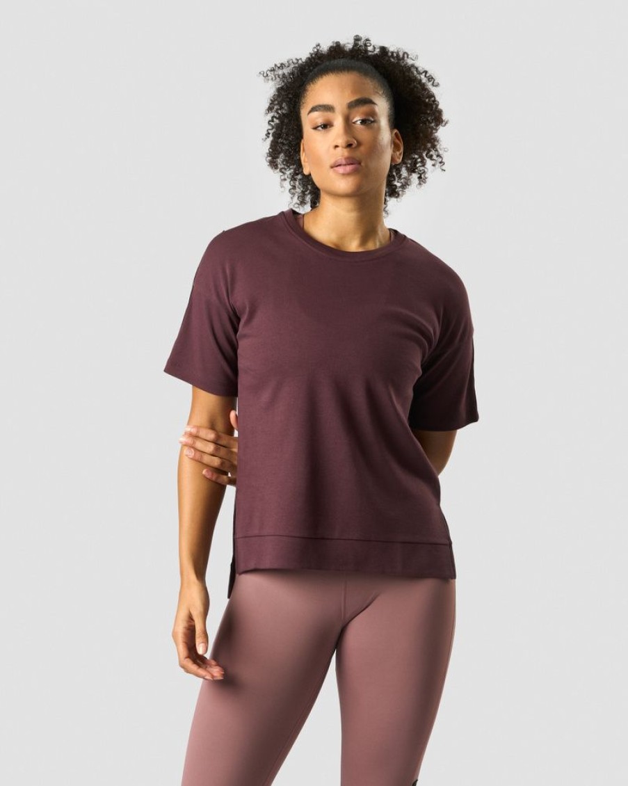 Naiset ICIW T-Paidat | Stance T-Shirt Wmn Burgundy