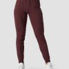 Naiset ICIW Housut | Stride Sweatpants Wmn Burgundy