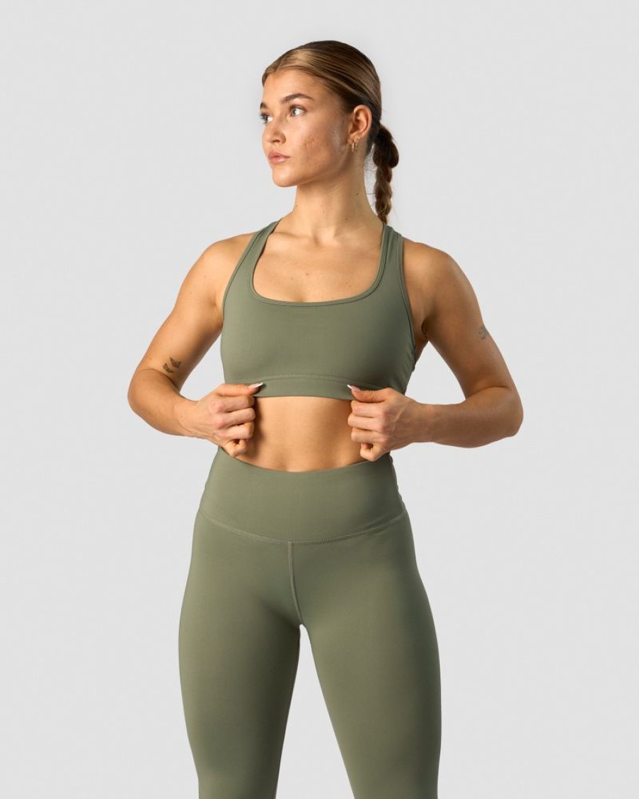 Naiset ICIW Urheiluliivit | Classic Sports Bra Dk Dusty Green