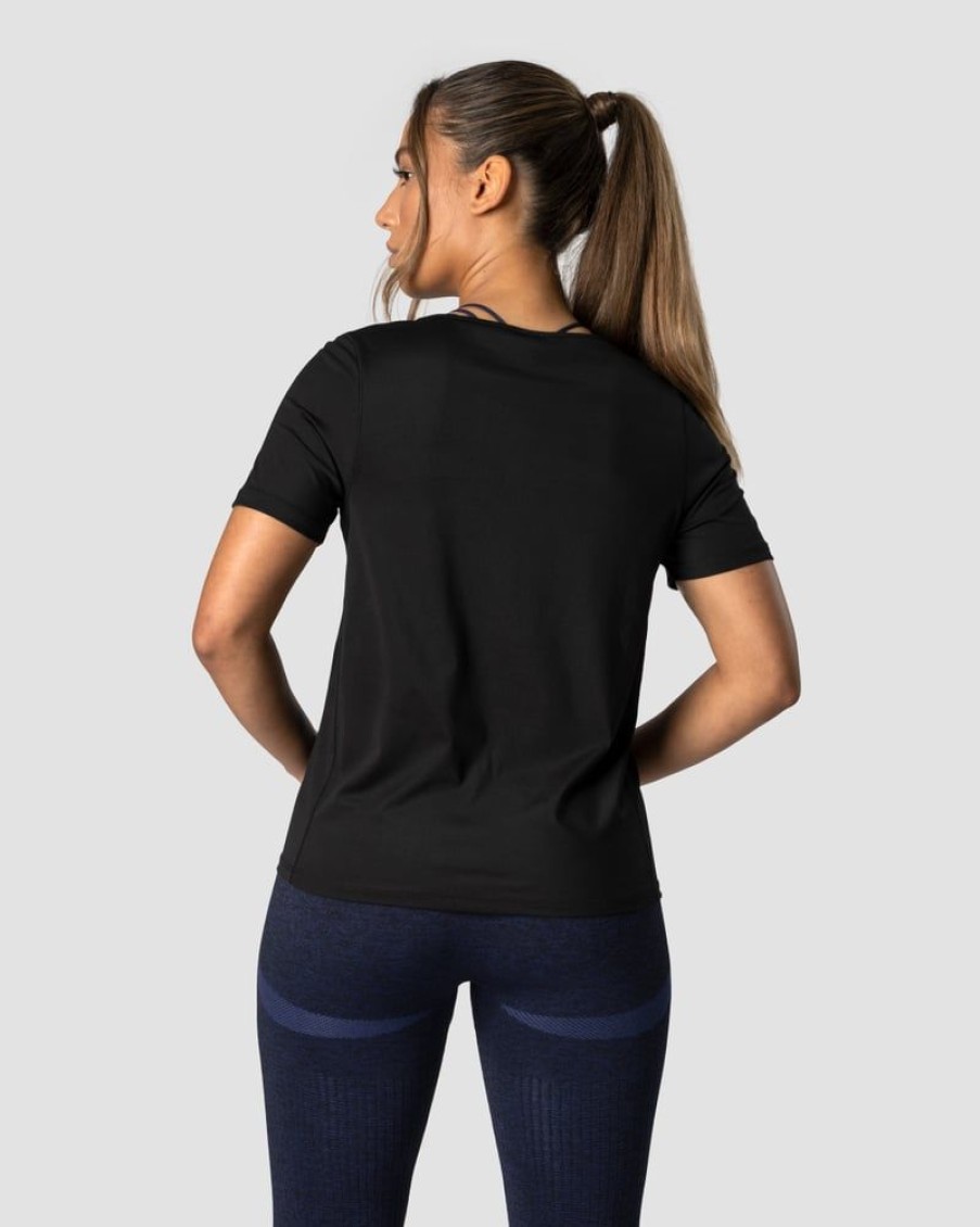 Naiset ICIW T-Paidat | Everyday Tech T-Shirt Wmn Black