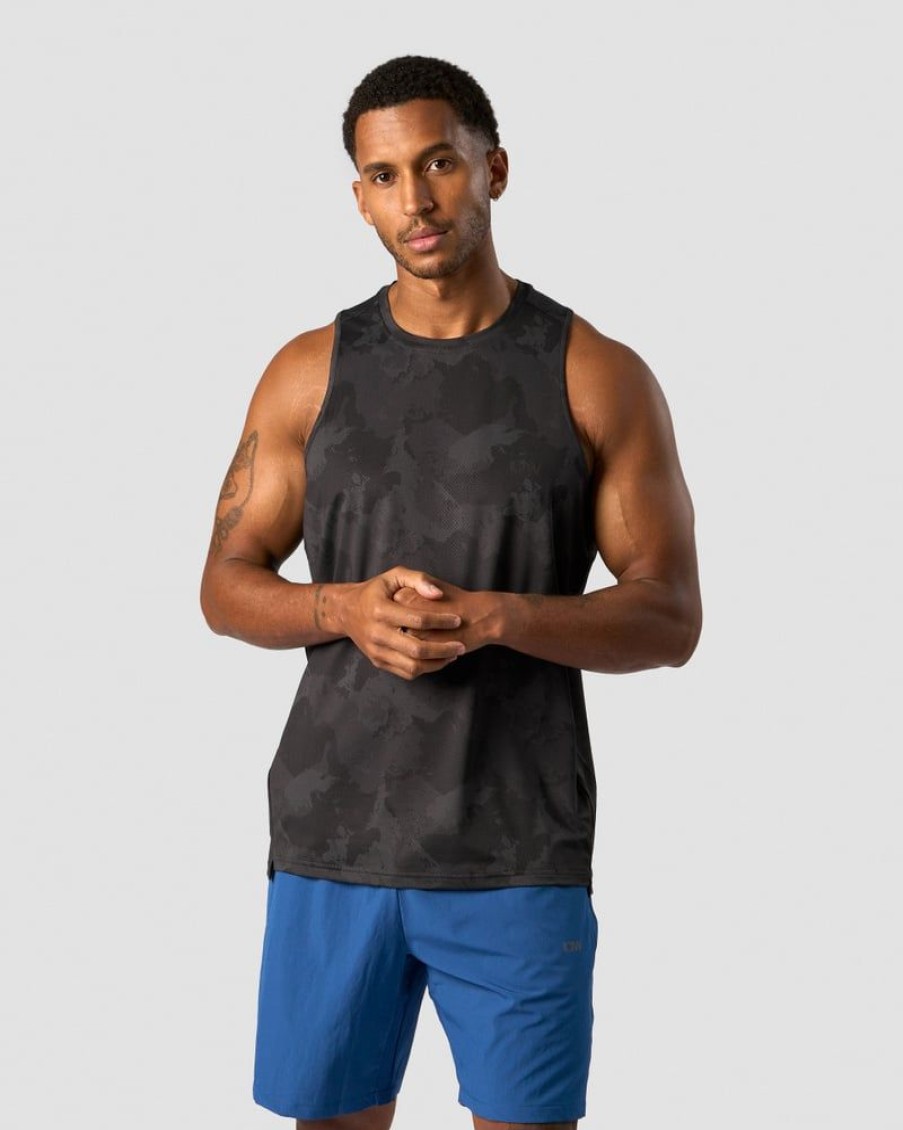 Miehet ICIW Topit | Training Club Tank Top Men Black Camo