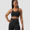 Naiset ICIW Urheiluliivit | Define Seamless Scrunch Sports Bra Black