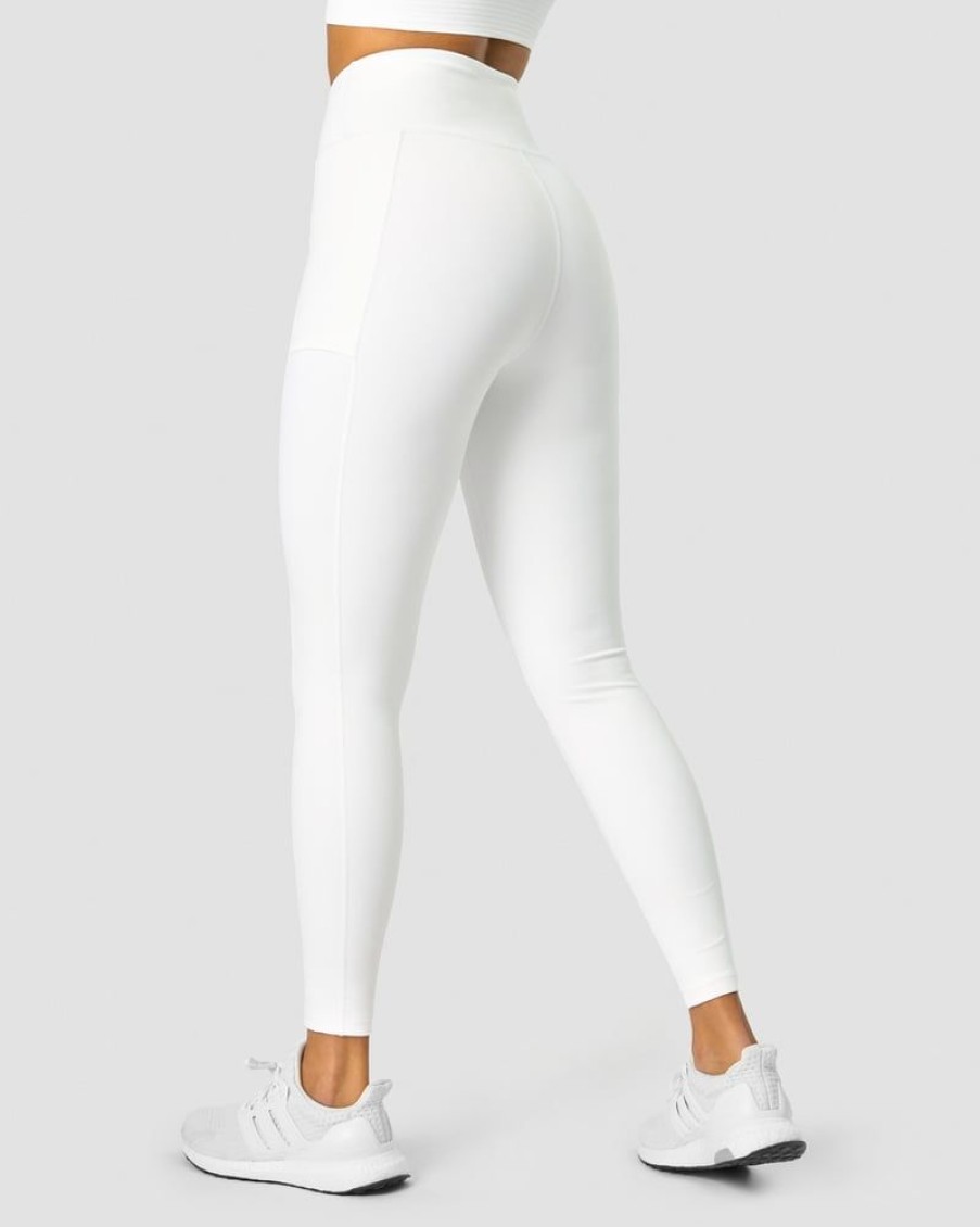 Naiset ICIW Trikoot & Leggingsit | Training Tights White