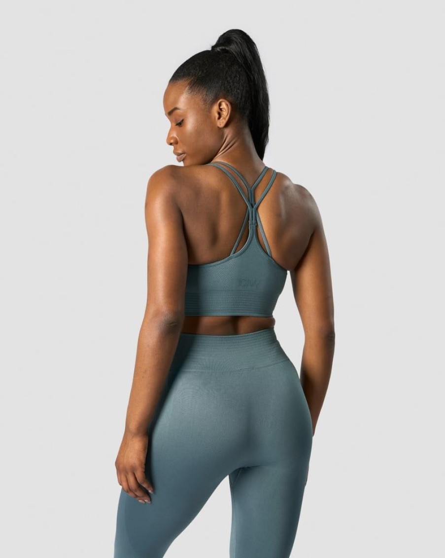 Naiset ICIW Urheiluliivit | Define Seamless Sports Bra Jungle Green