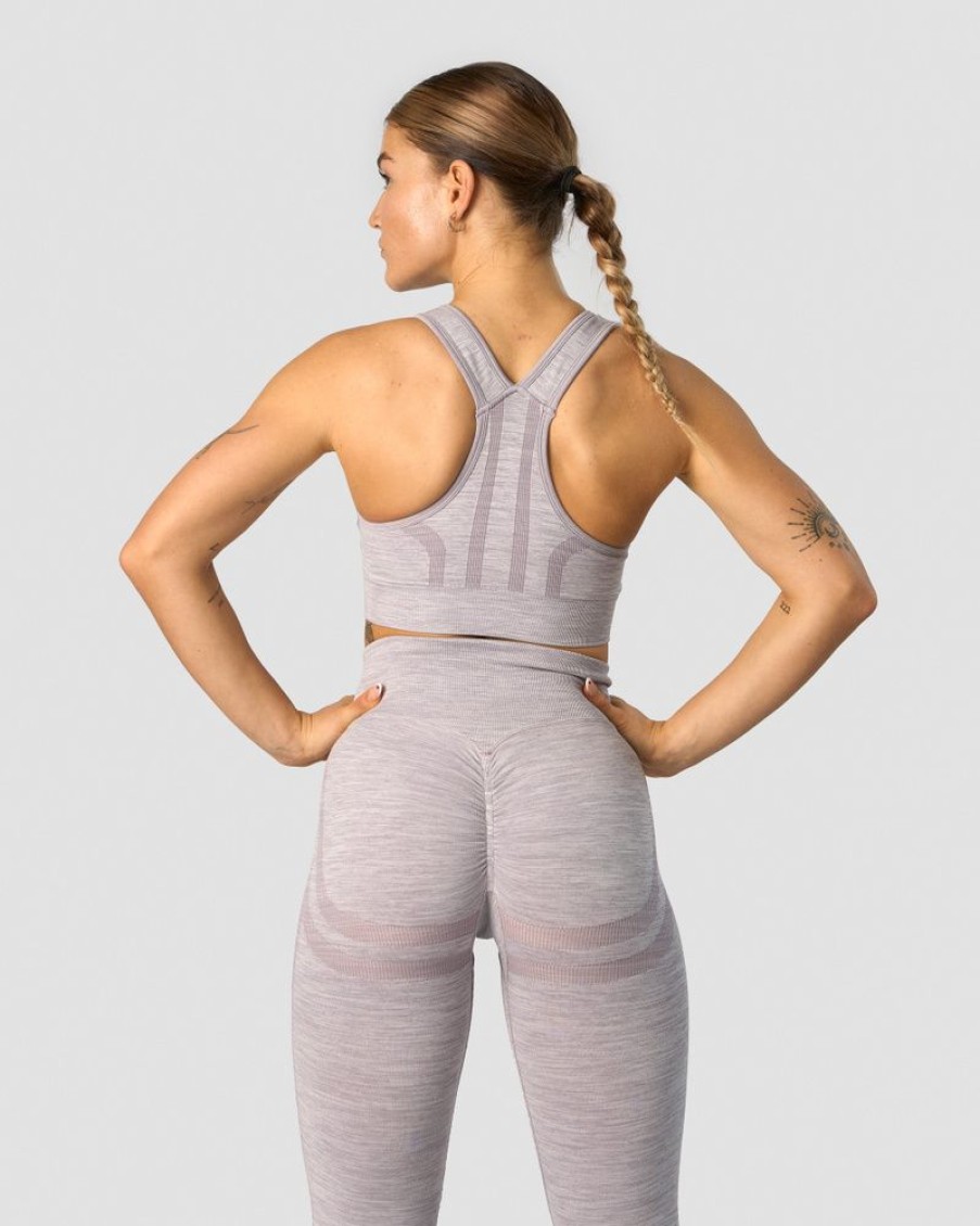 Naiset ICIW Urheiluliivit | Rush Seamless Sports Bra Lavender Melange