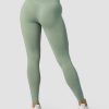 Naiset ICIW Trikoot & Leggingsit | Define Seamless V-Shape Tights Light Sage Green