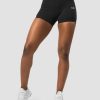 Naiset ICIW Shortsit | Classic V-Shape Tight Shorts Black Wmn