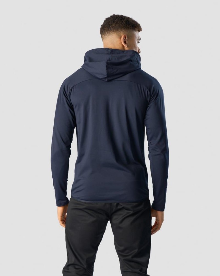 Miehet ICIW Pitkahihaiset Paidat | Ultimate Training Hoodie Navy