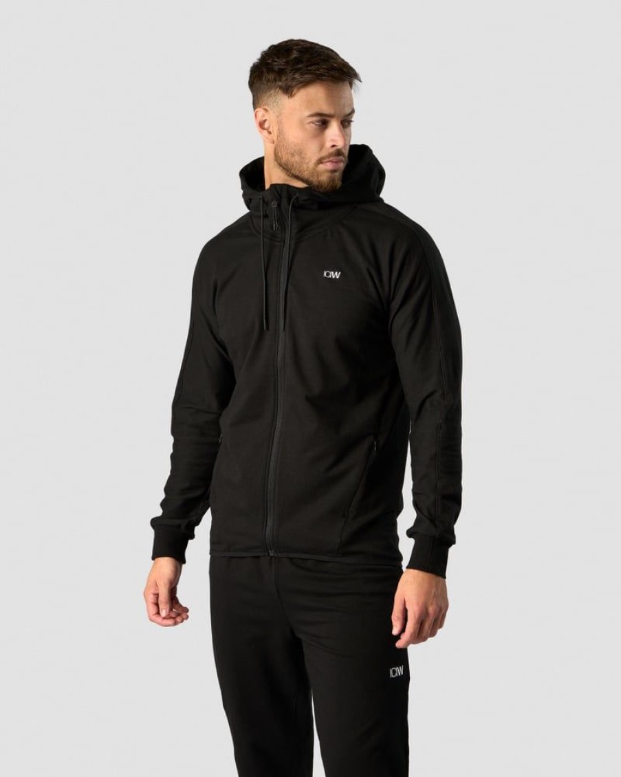 Miehet ICIW Pitkahihaiset Paidat | Activity Hoodie Black Men