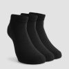 Naiset ICIW Sukat | Ankle Socks 3-Pack Black