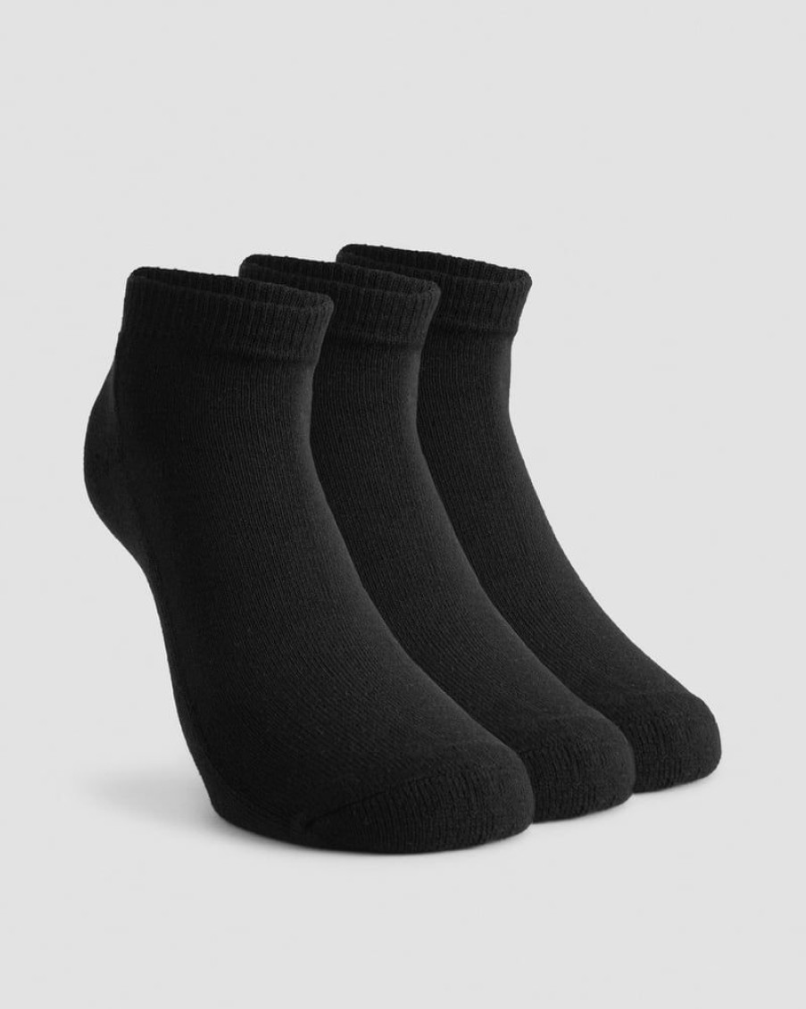 Naiset ICIW Sukat | Ankle Socks 3-Pack Black