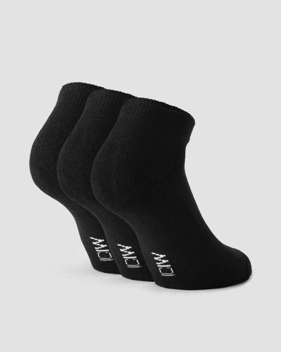 Naiset ICIW Sukat | Ankle Socks 3-Pack Black