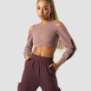 Naiset ICIW Pitkahihaiset Paidat | Stance Cropped Long Sleeve Wmn Light Mauve