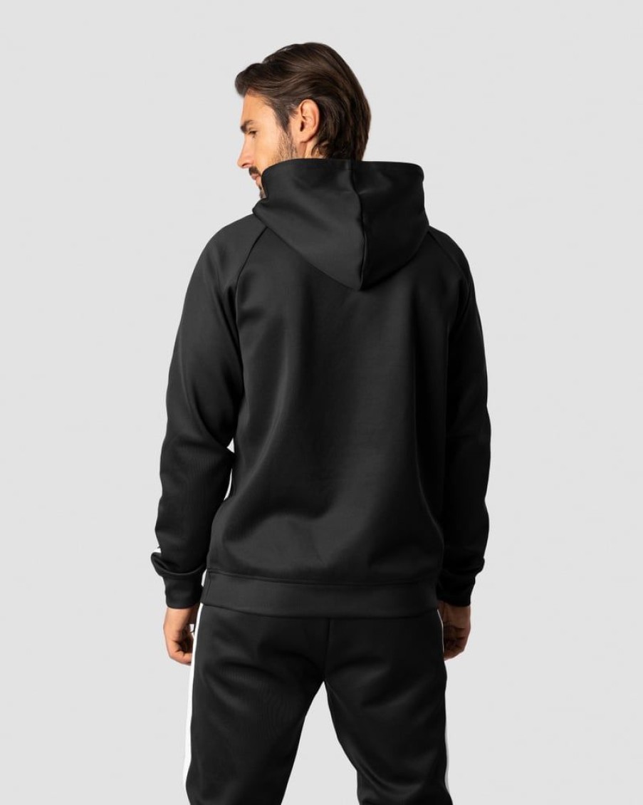 Miehet ICIW Pitkahihaiset Paidat | Track Hoodie Black Men