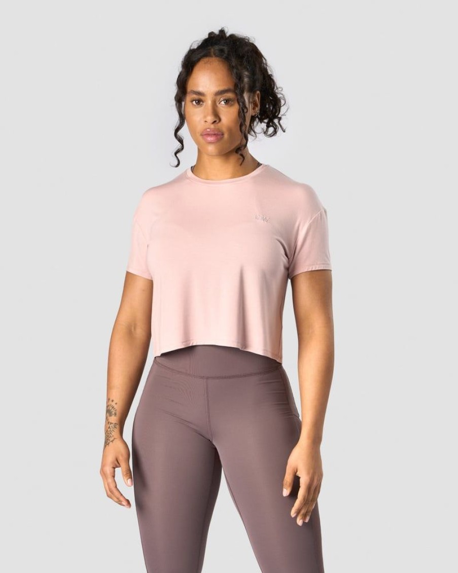 Naiset ICIW T-Paidat | Everyday Cropped T-Shirt Light Mauve