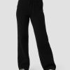 Naiset ICIW Housut | Soft Knit Oversized Pants Black