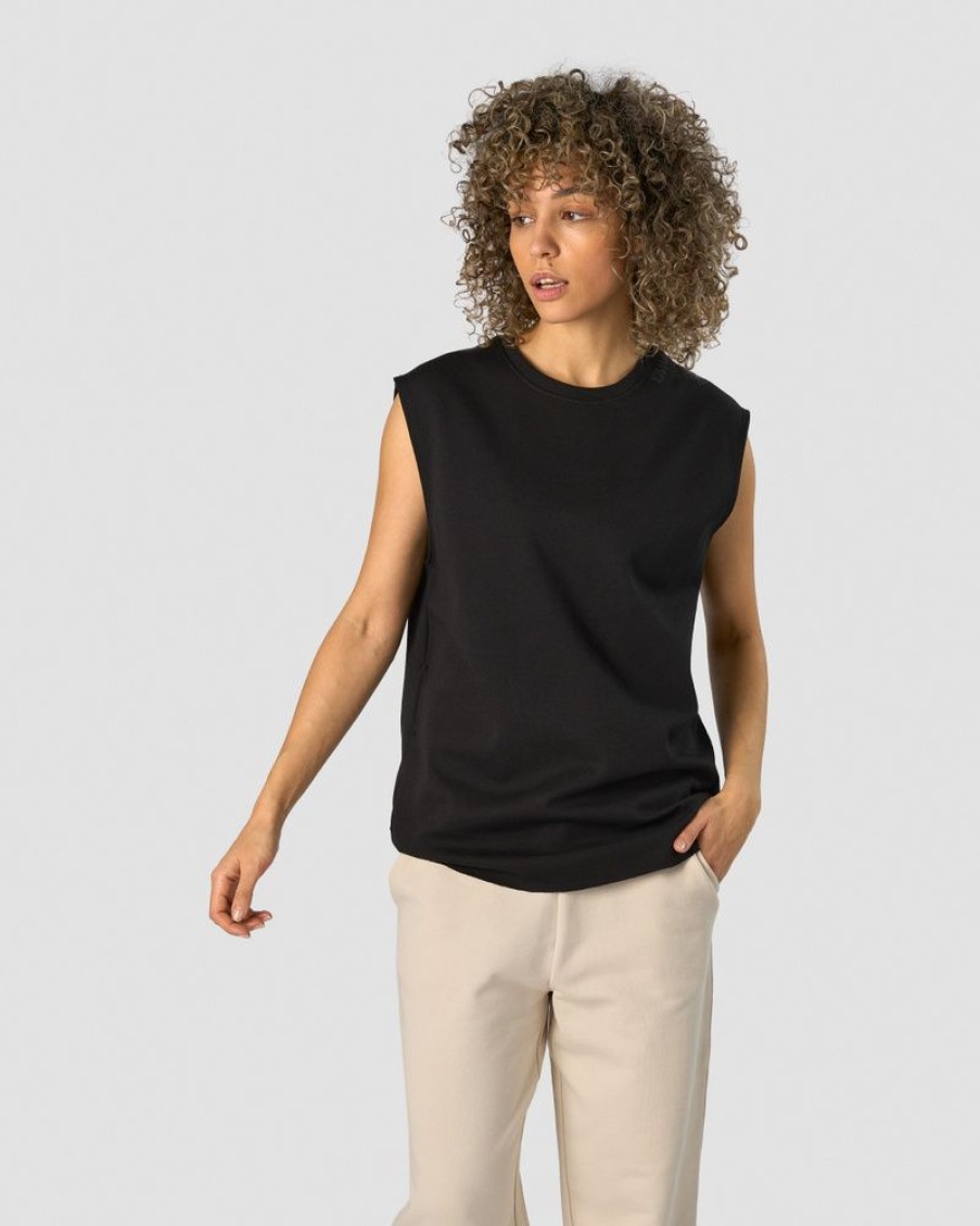 Naiset ICIW Topit | Unified Sleeveless T-Shirt Black