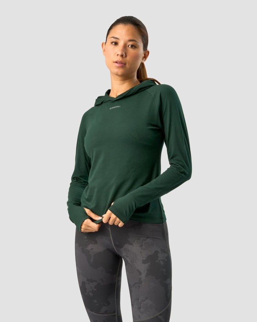 Naiset ICIW Hupparit | Ultimate Training Long Sleeve Deep Green