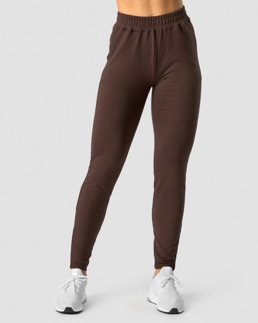 Naiset ICIW Housut | Stride Sweatpants Wmn Dark Brown