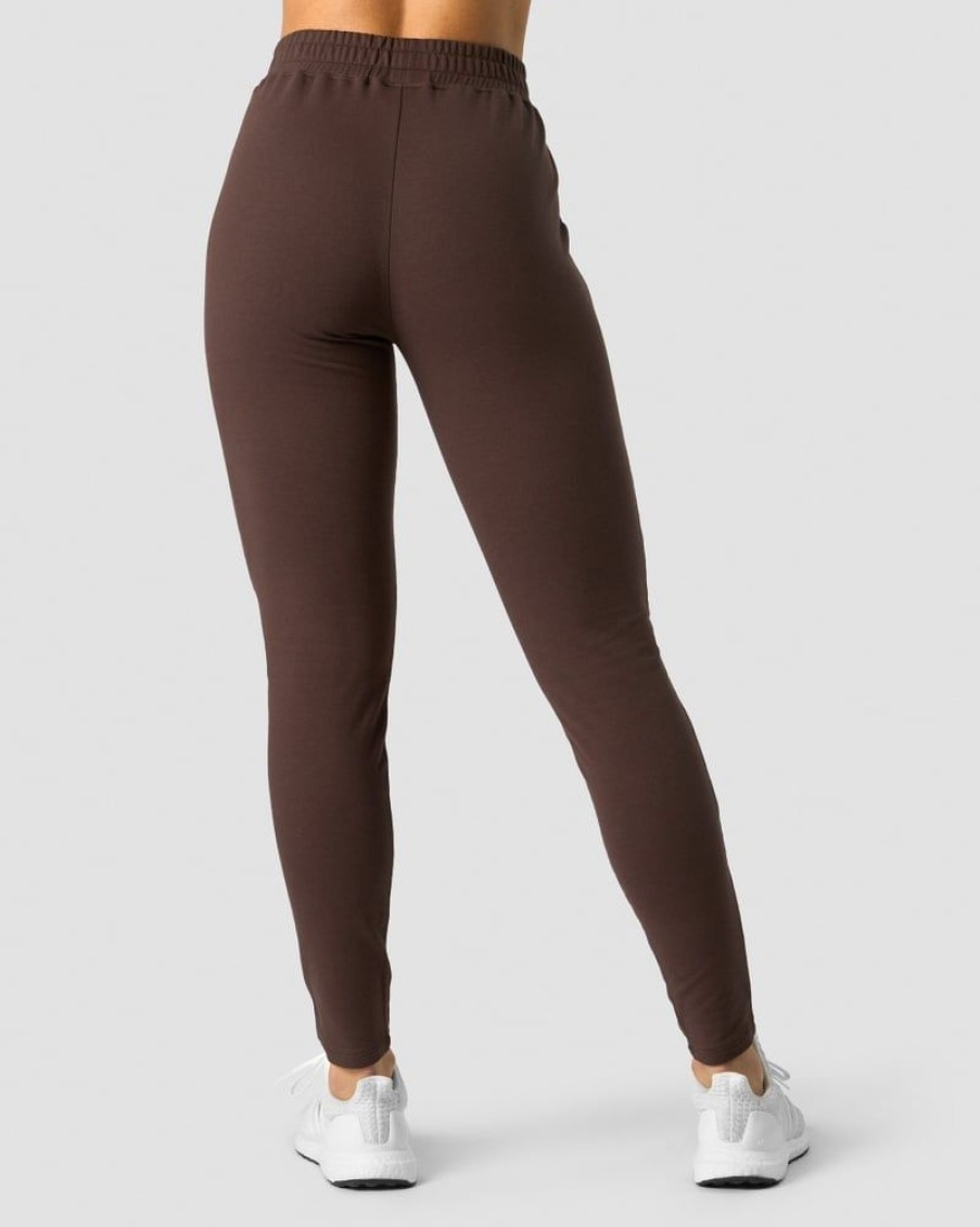 Naiset ICIW Housut | Stride Sweatpants Wmn Dark Brown