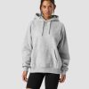 Naiset ICIW Pitkahihaiset Paidat | Everyday Hoodie Wmn Light Grey Melange