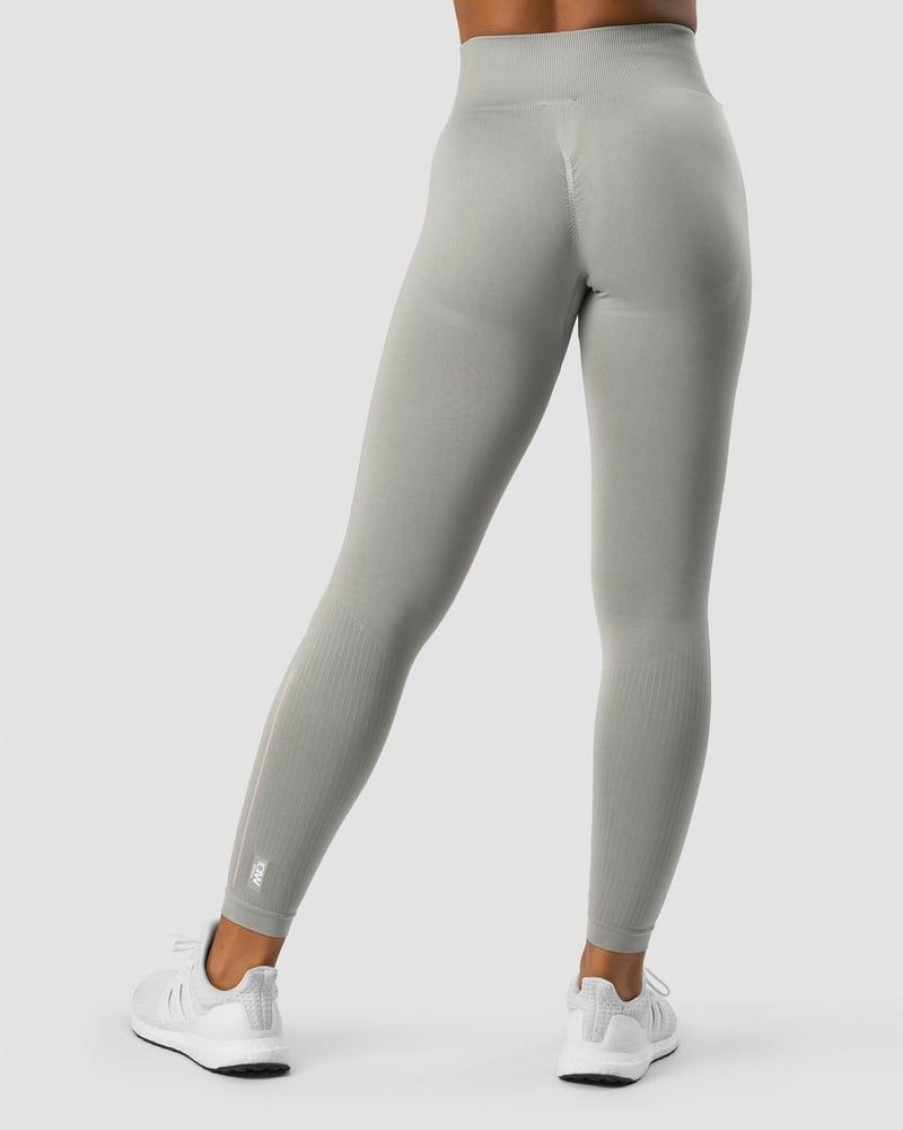 Naiset ICIW Trikoot & Leggingsit | Deluxe Seamless Tights Grey