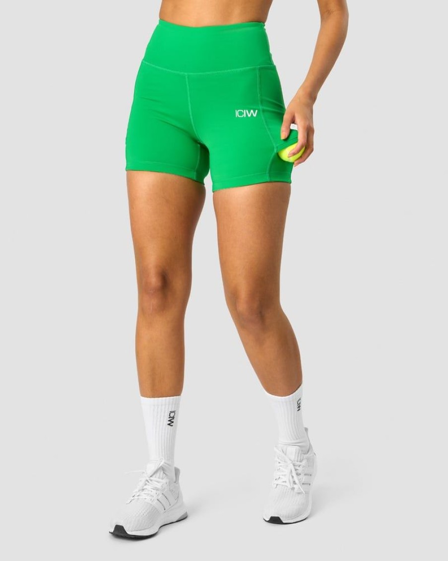 Naiset ICIW Shortsit | Smash Shorts Wmn Bright Green