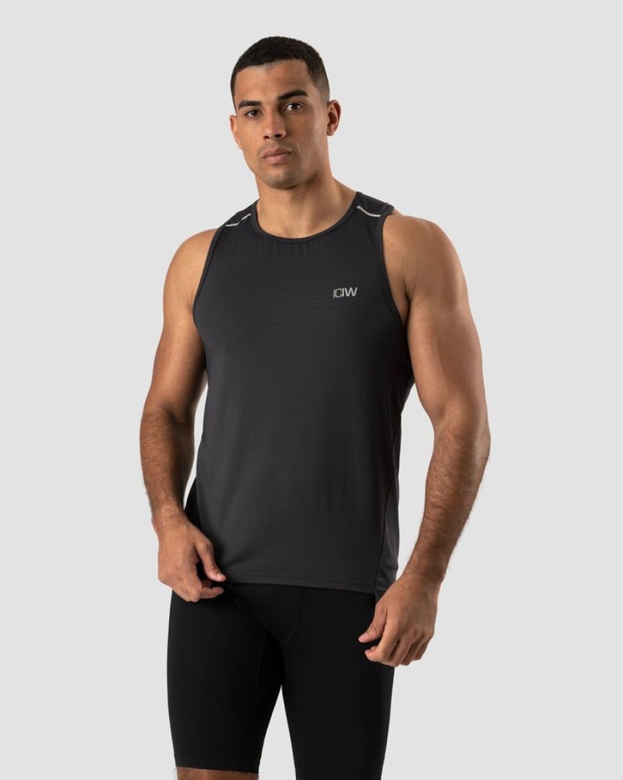 Miehet ICIW Topit | Lightweight Training Tank Top Graphite Men