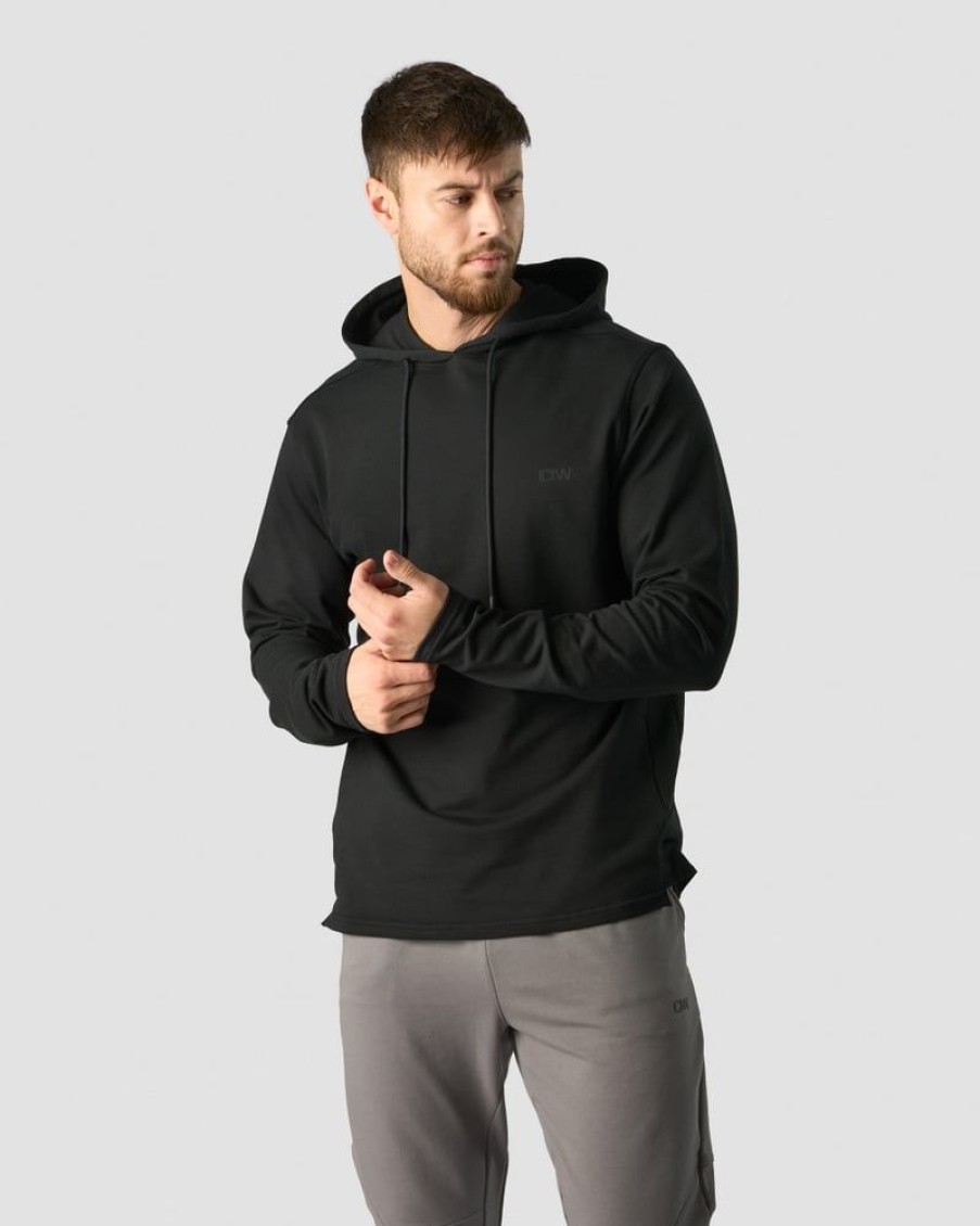 Miehet ICIW Pitkahihaiset Paidat | Stride Hoodie Men Black