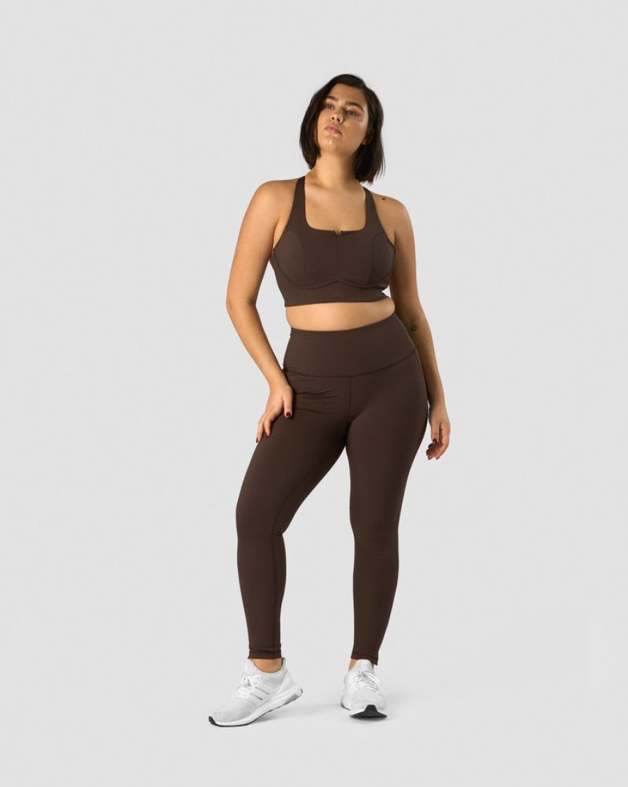 Naiset ICIW Urheiluliivit | Stride Sports Bra Dark Brown