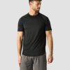 Miehet ICIW T-Paidat | Stride Raglan T-Shirt Men Black